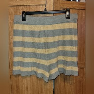 Womens size large free people beach knit shorts